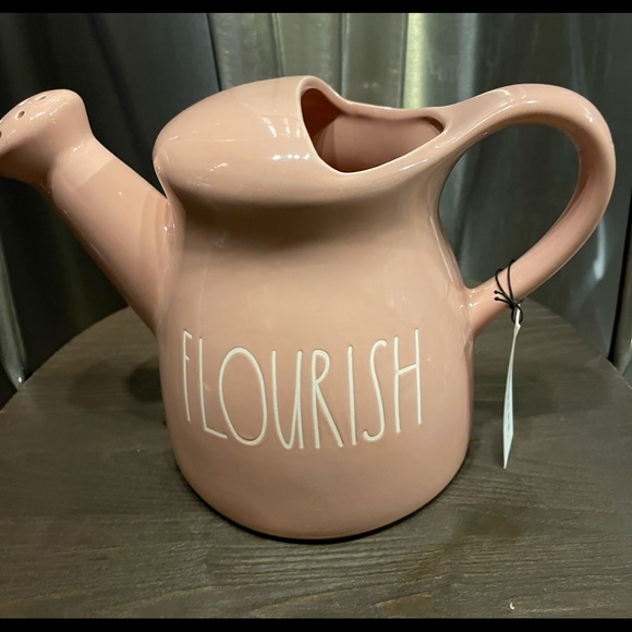 Other - Rae Dunn Pink Flourish Water Can
